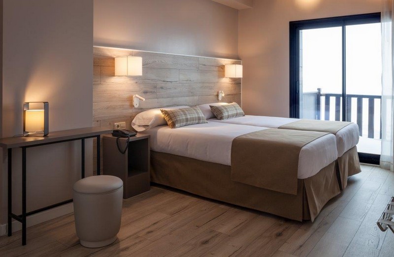 Dubbelrum Hotel Caribou Dubbelsäng, balkong Hotel Caribou